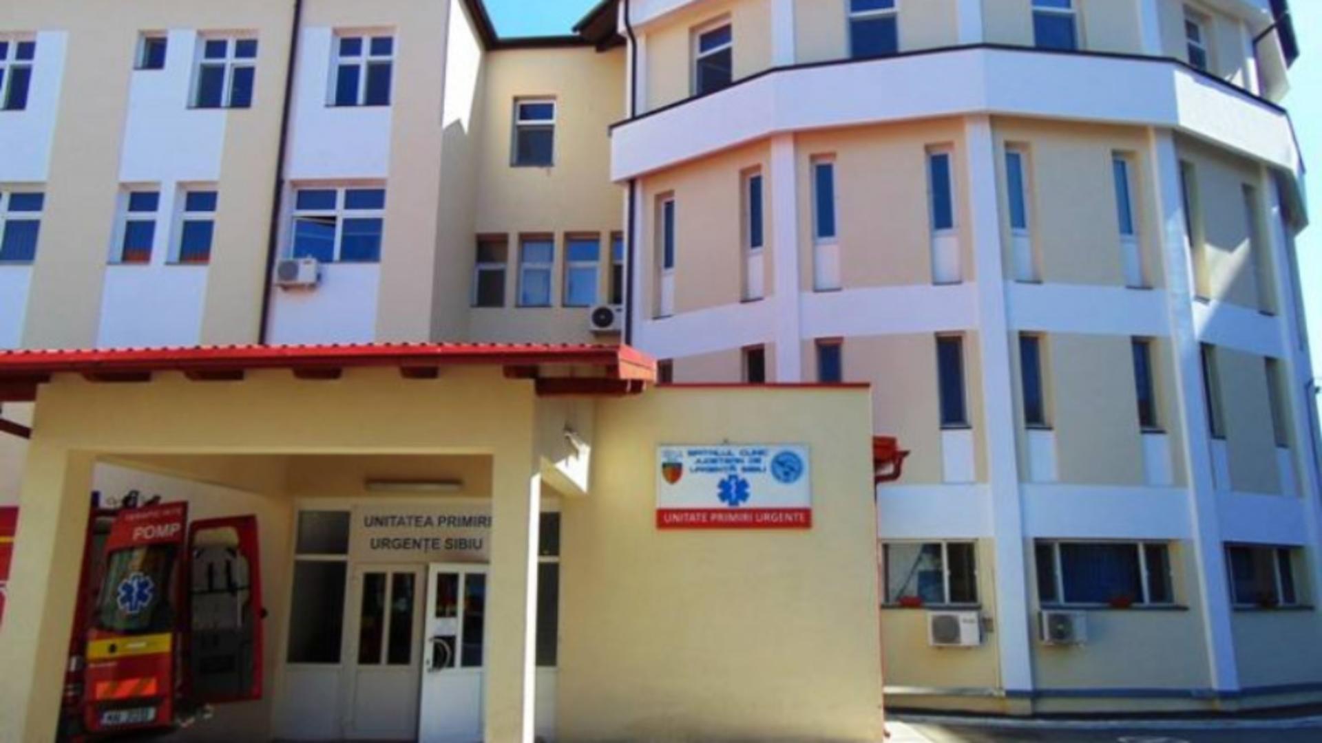 Secția ATI a Spitalului Județean Sibiu