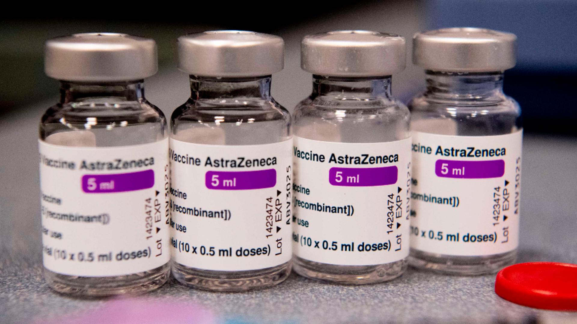 Vaccinul anti-COVID-19 AstraZeneca Foto: Profi Media