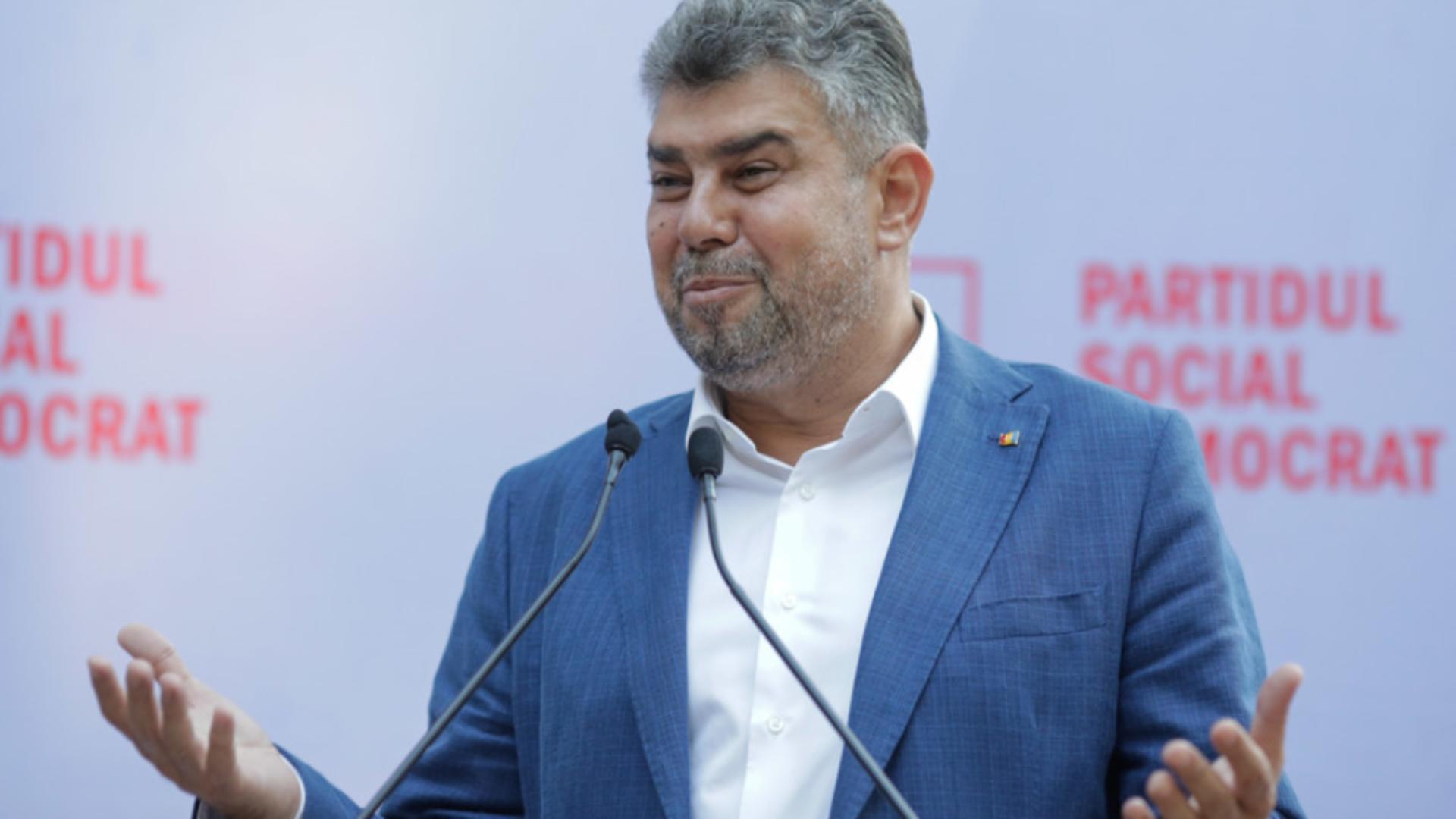 Marcel Ciolacu, președintele PSD
