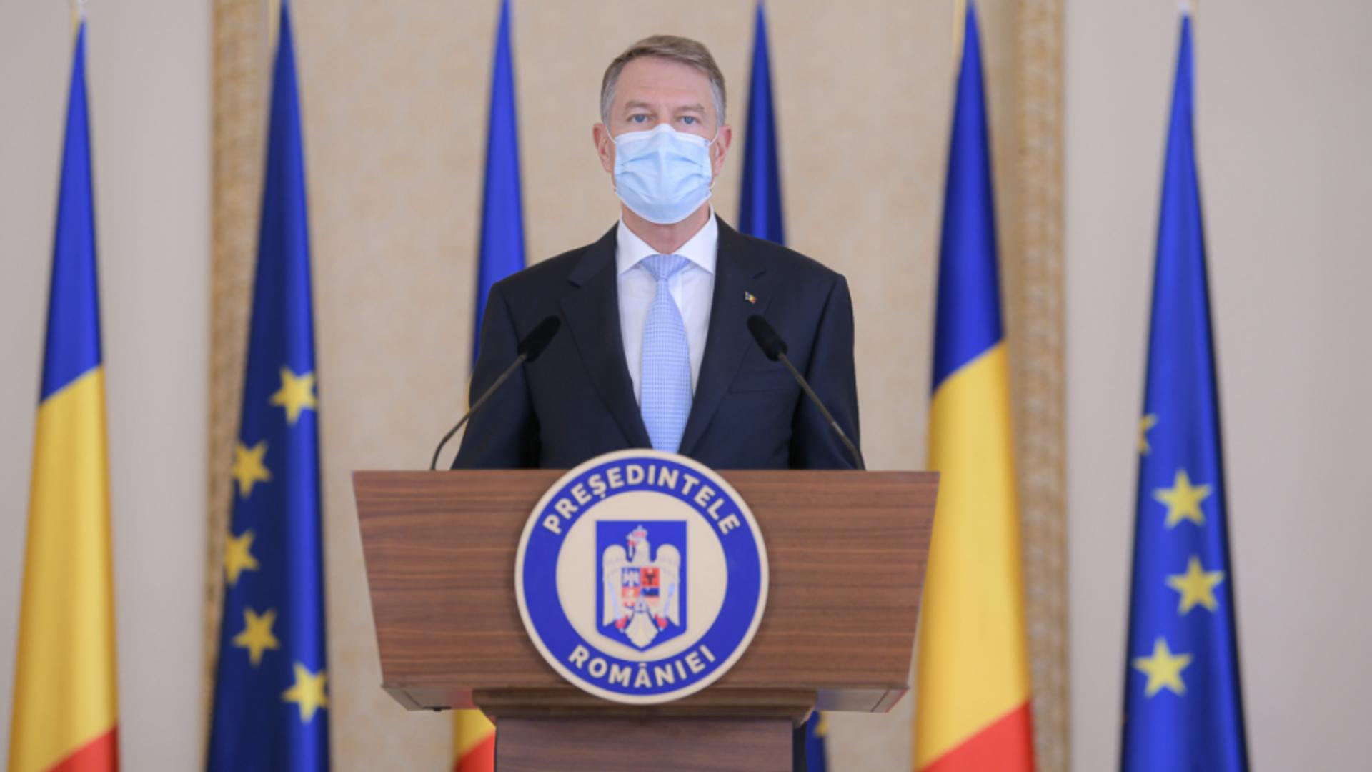 Președintele României, Klaus Iohannis / FOTO: Administrația Prezidențială