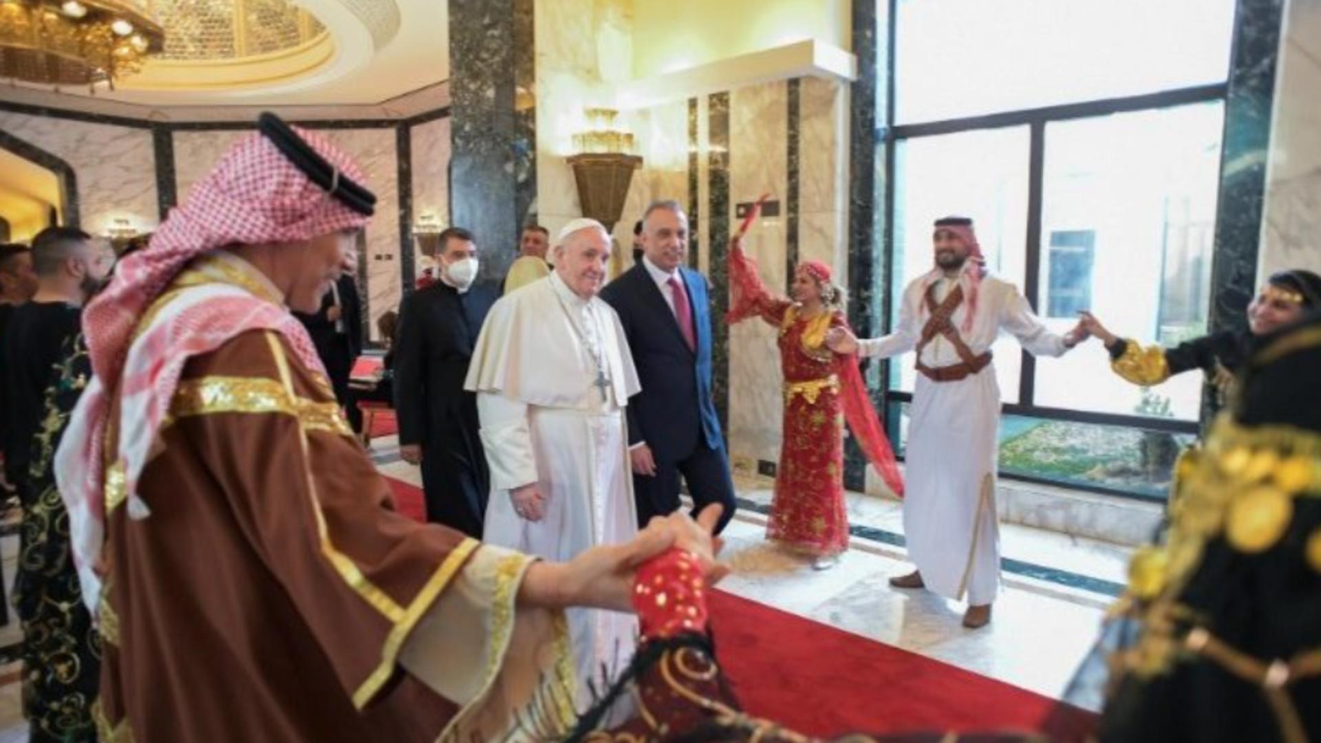 Papa Francisc, vizită istorică în Irak, 5 martie 2021 Foto: VaticanNews.va