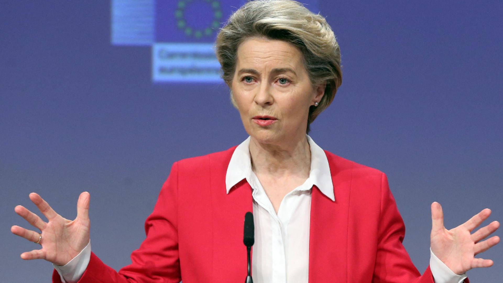 Ursula von der Leyen, președintele Comisiei Europene Foto: ProfiMedia