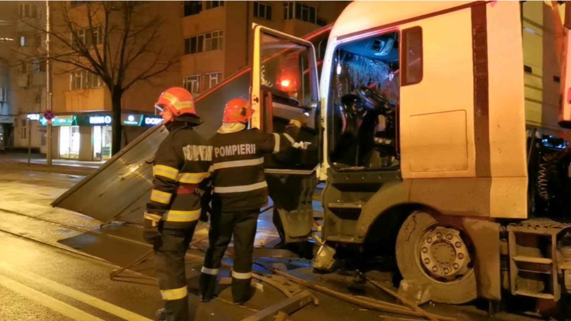 Accident în Iași. Foto: captură YouTube