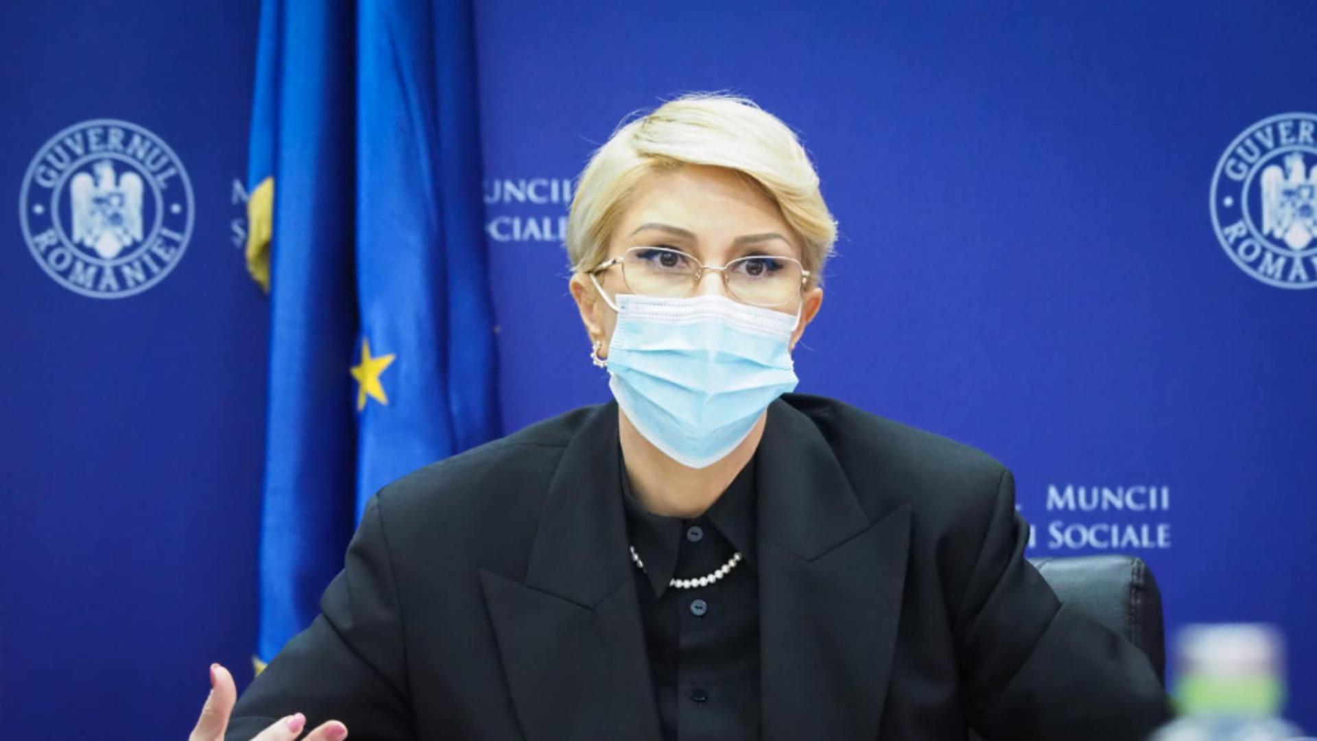 Ministrul Muncii - Raluca Turcan