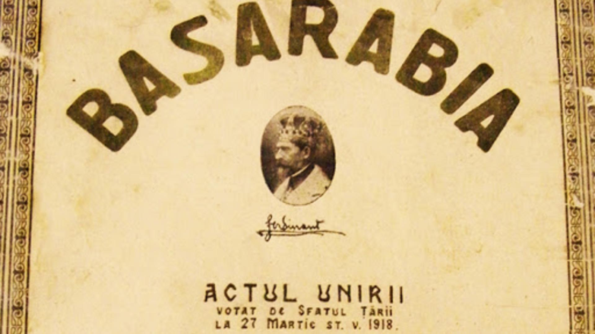 Unirea Basarabiei cu România - 27 martie 1918