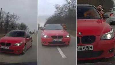 Un şofer din Bucureşti a fost blocat în trafic şi ameninţat cu pistolul
