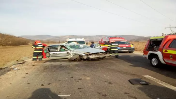 Accident în județul Cluj