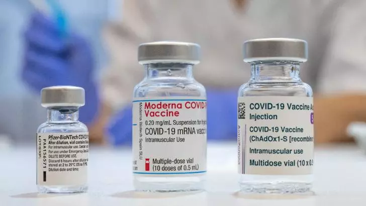 Flacoane de vaccin Moderna