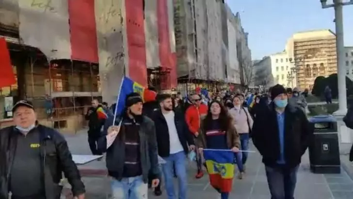 Protest la Timișoara