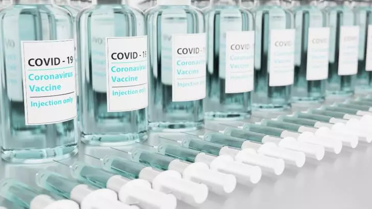Fiole de vaccin