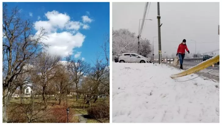 Schimbare radicală a vremii în Bucuresti