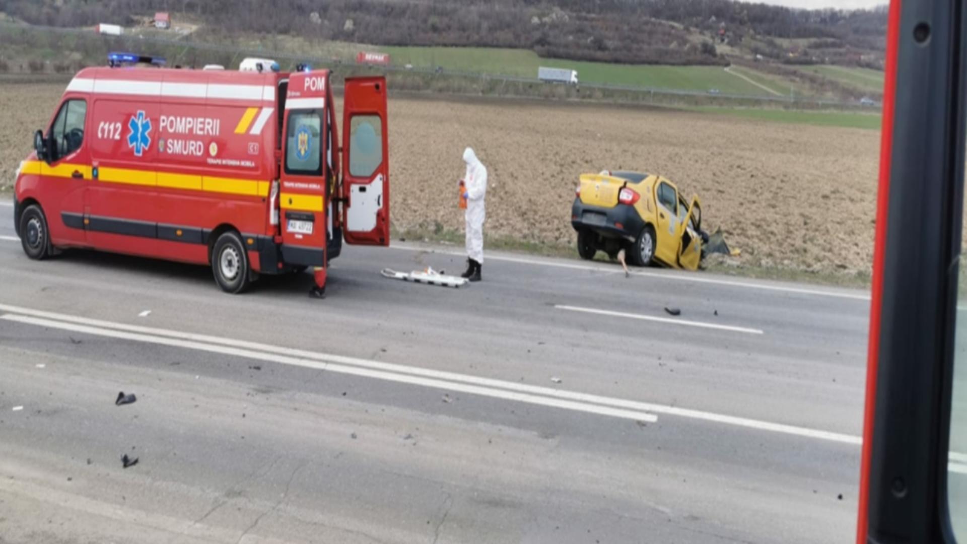 Accident DN1, județul Sibiu