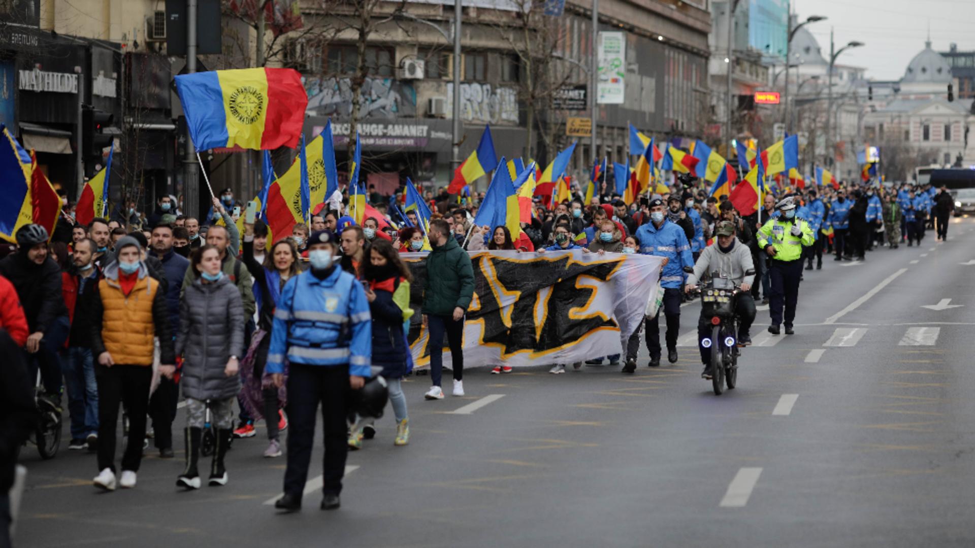 Protest Capitală / Foto: Inquam / George Călin