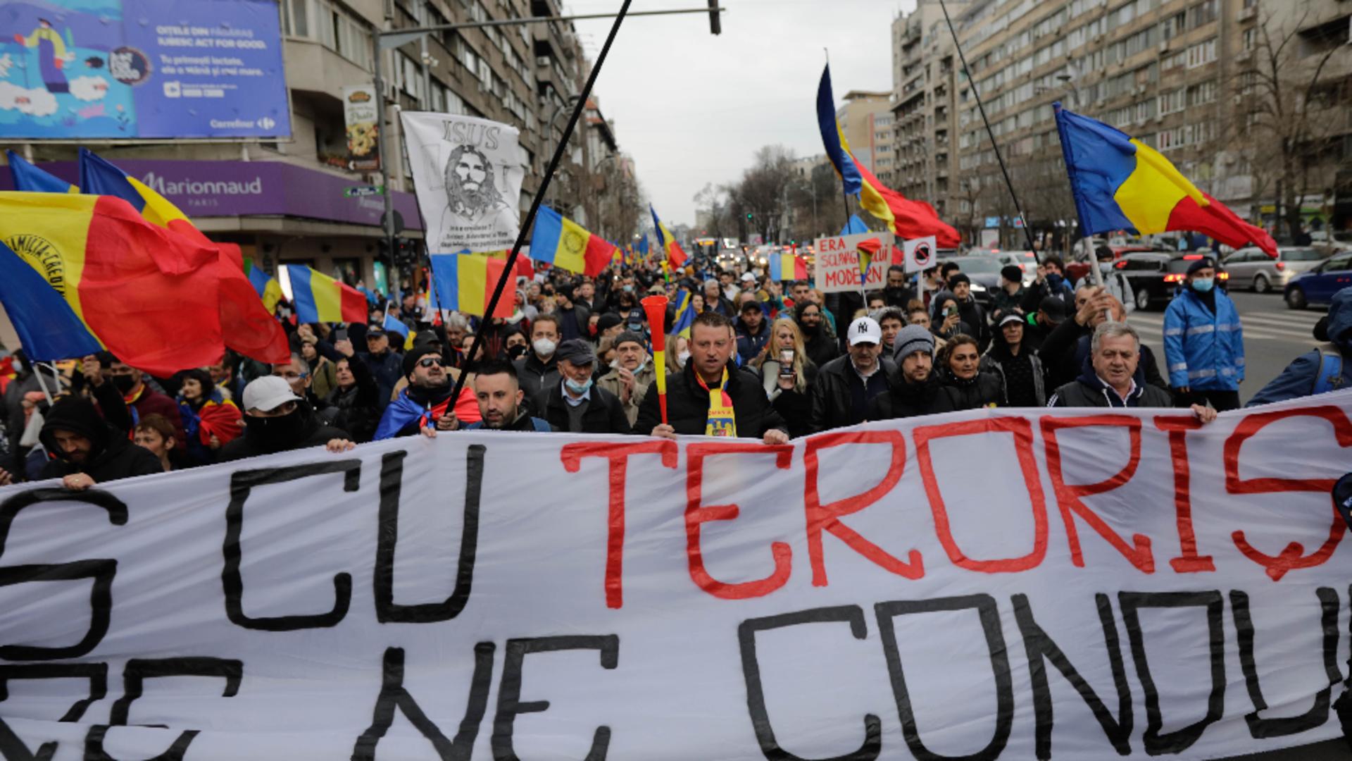 Protest Capitală 3.04.2021 / Foto: Inquam Photos / George Călin