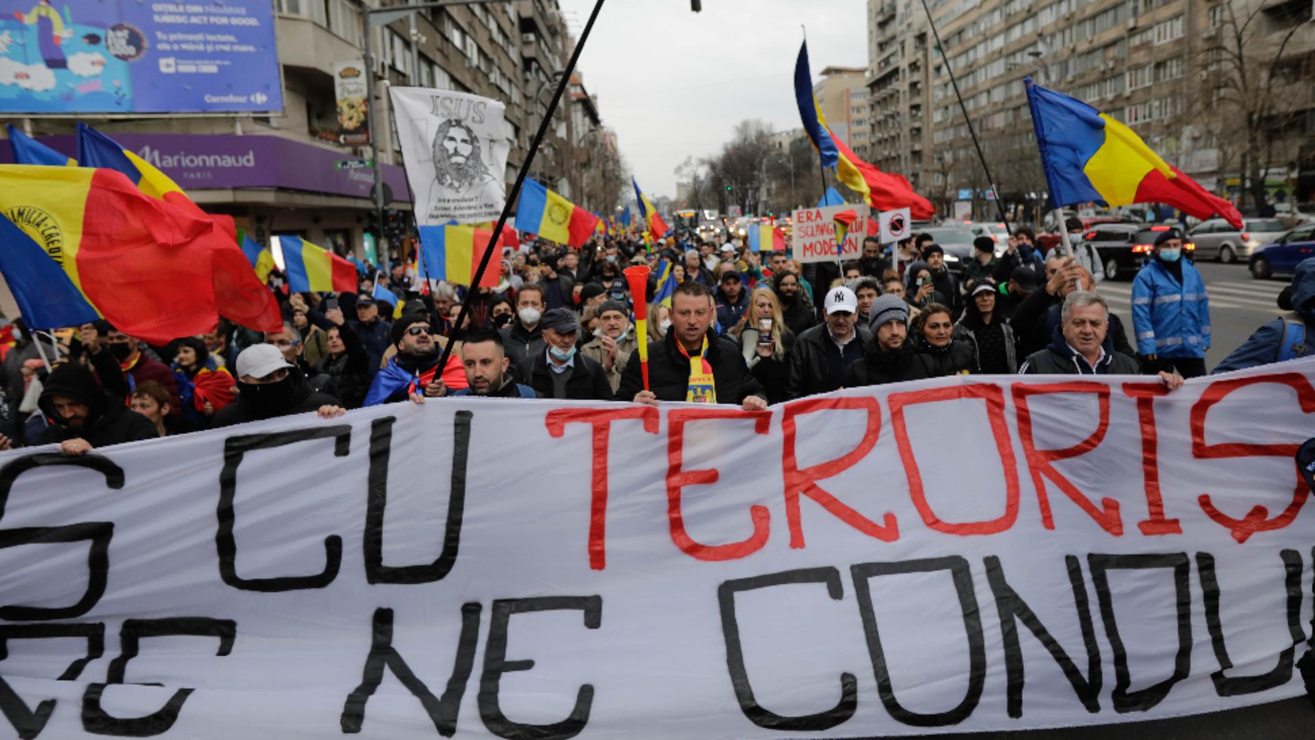 Proteste Capitală / Foto: Inquam Photos / George Călin