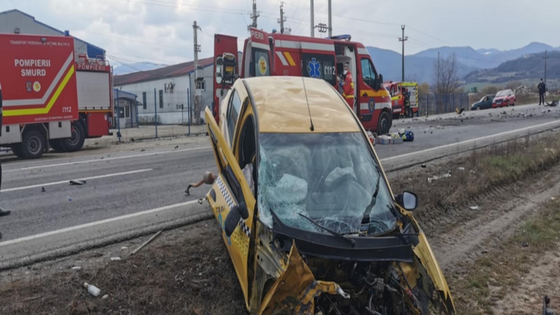 Accident DN1, județul Sibiu