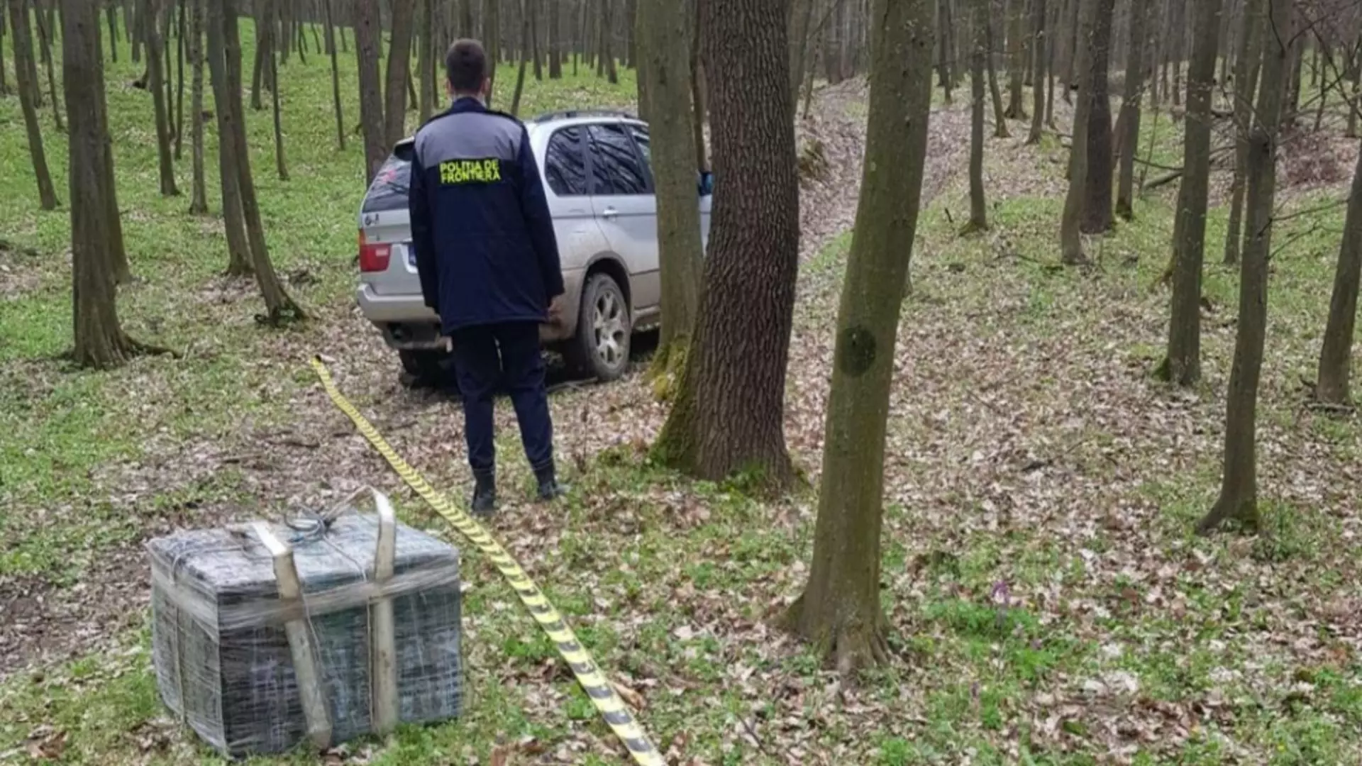 Captură țigări contrabandă graniță Urcaina