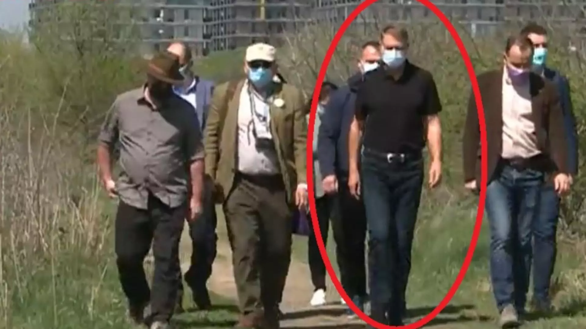 Klaus Iohannis, vizita in Delta Vacaresti
