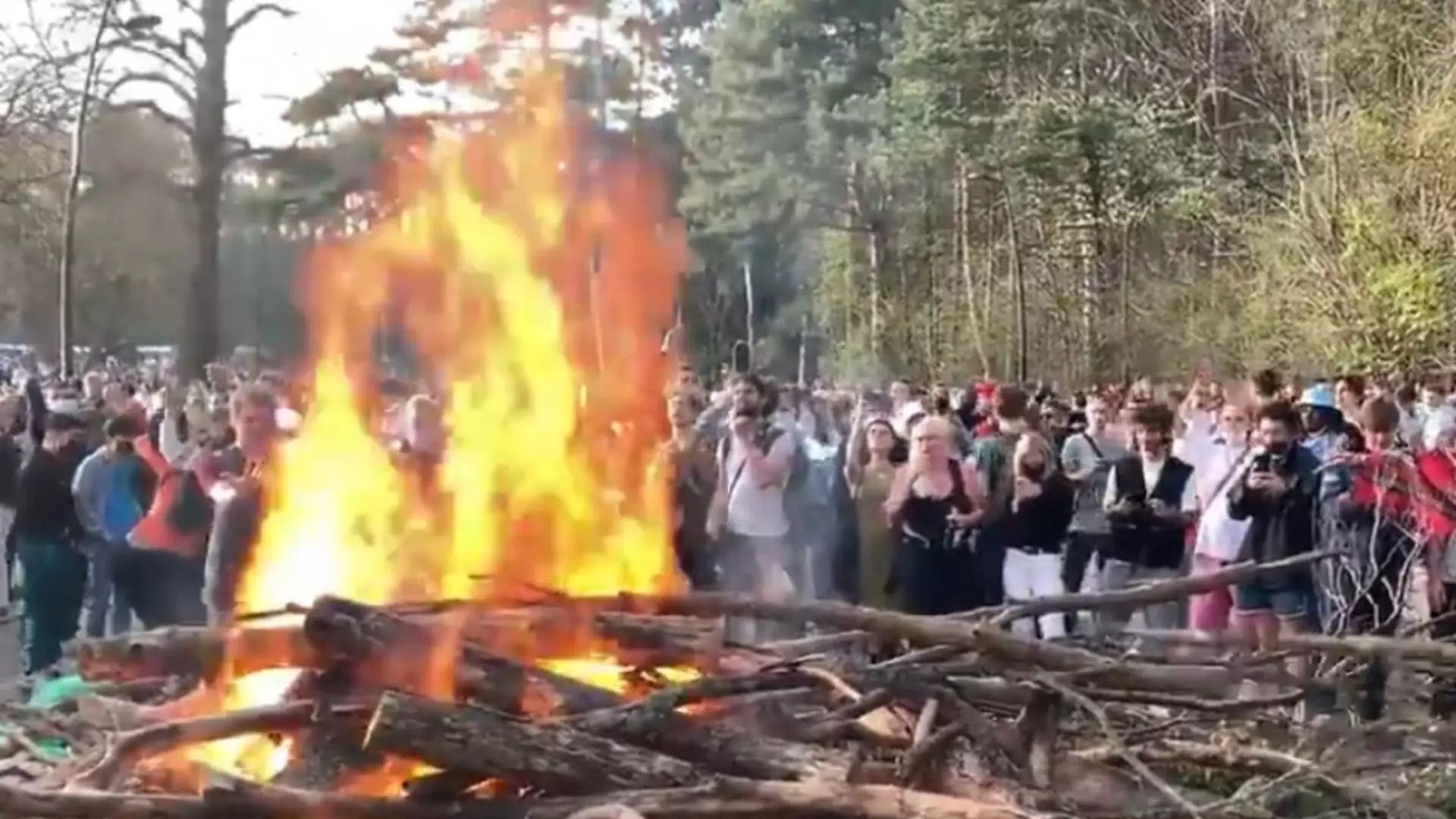 Incidente violente în Belgia la un protest anti-restricții
