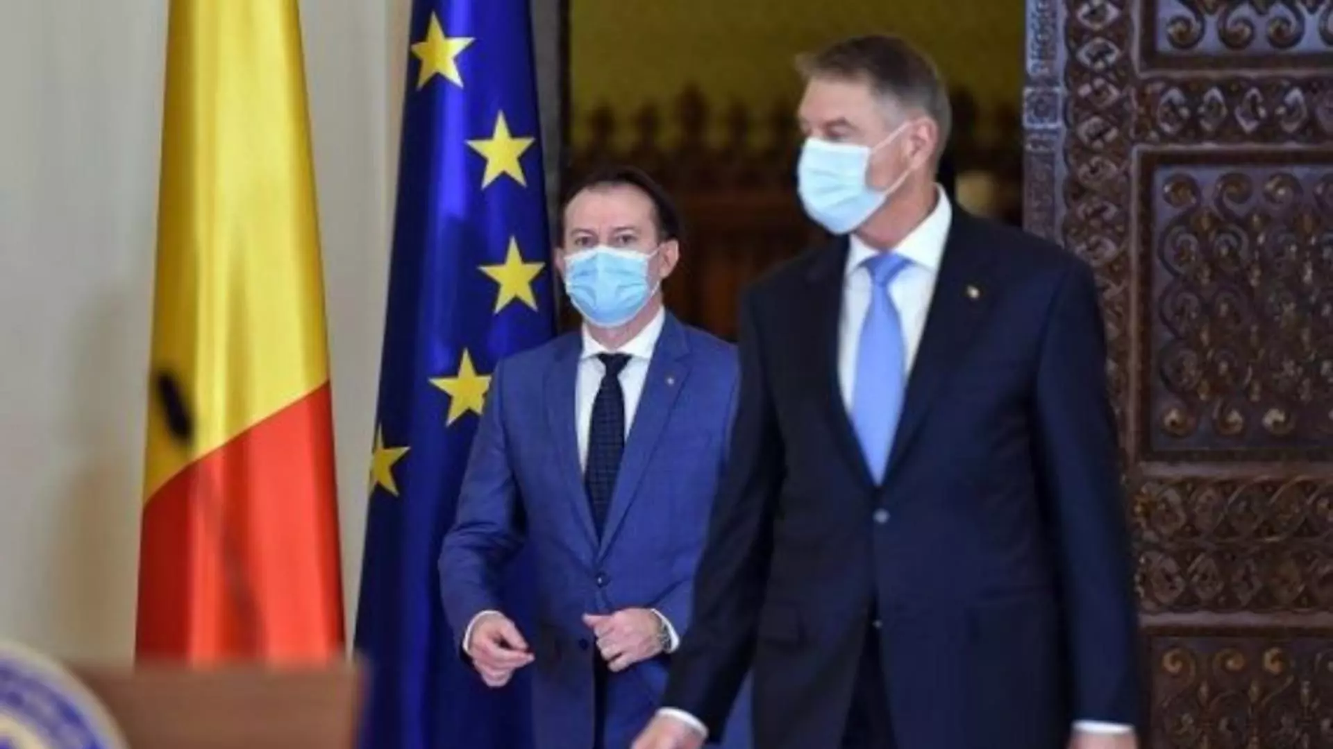 Klaus Iohannis si Florin Cițu