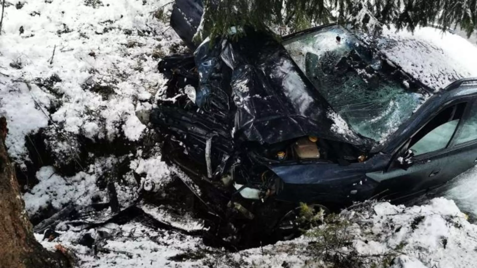 Un bărbat a murit, duminică, într-un accident produs pe DN 75 / Foto: ISU Alba