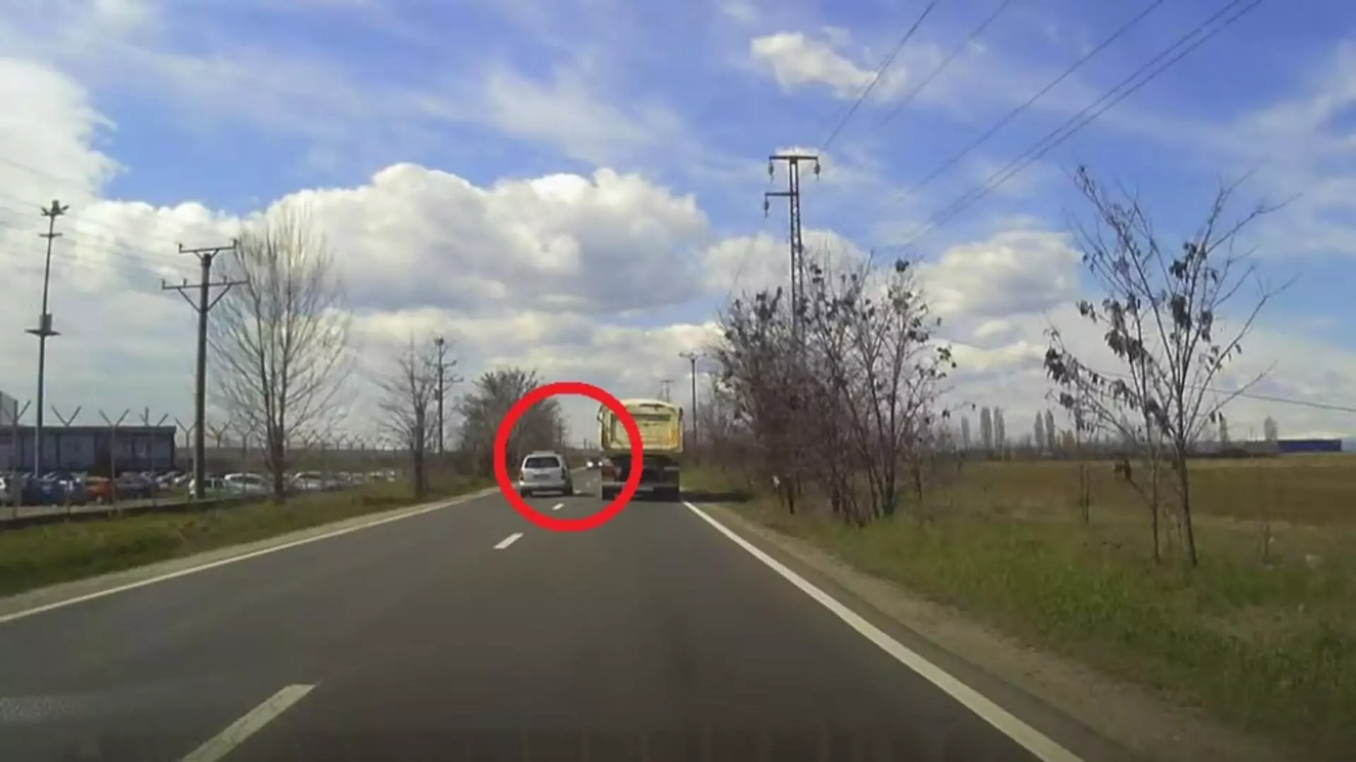 Depășire periculoasă