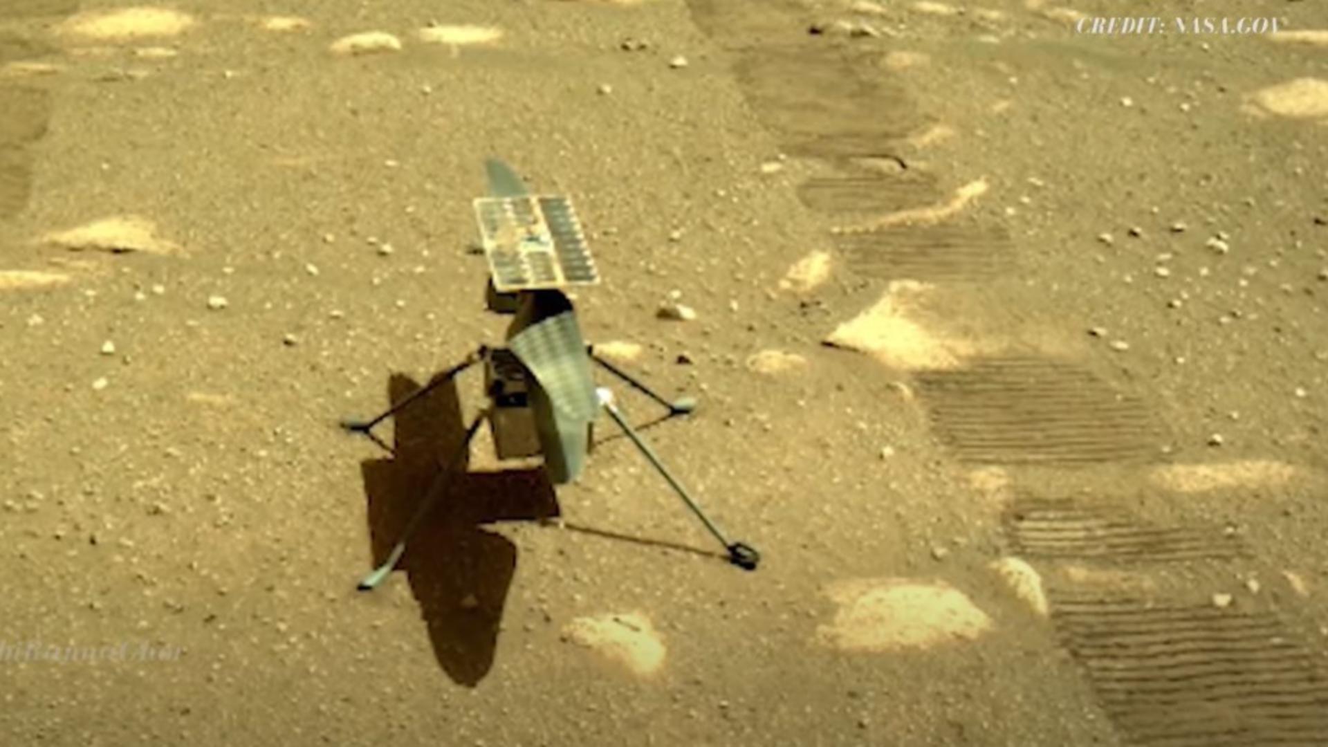 Elicopterul NASA a supraviețuit primei nopți reci de pe planeta Marte Foto Nasagov.com