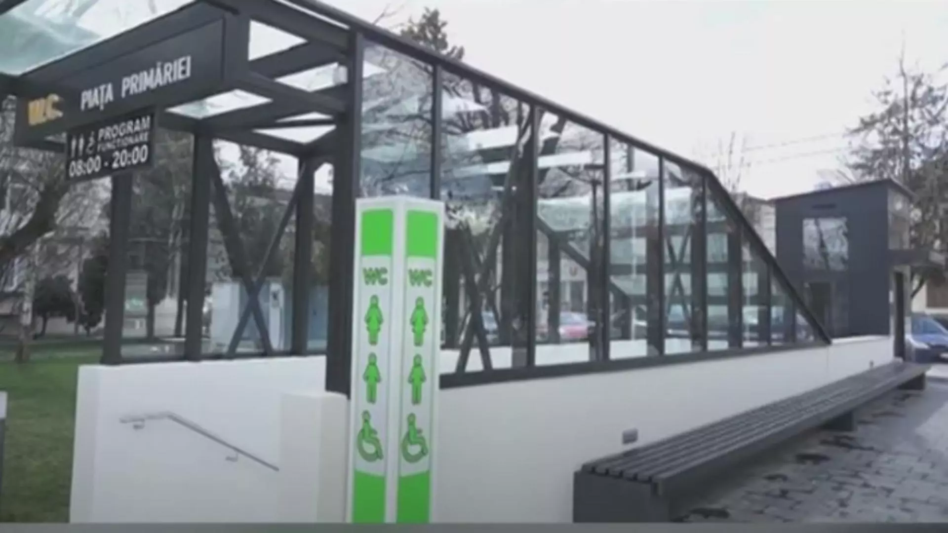 WC de 400.000 de euro, în Pitești. Captură video