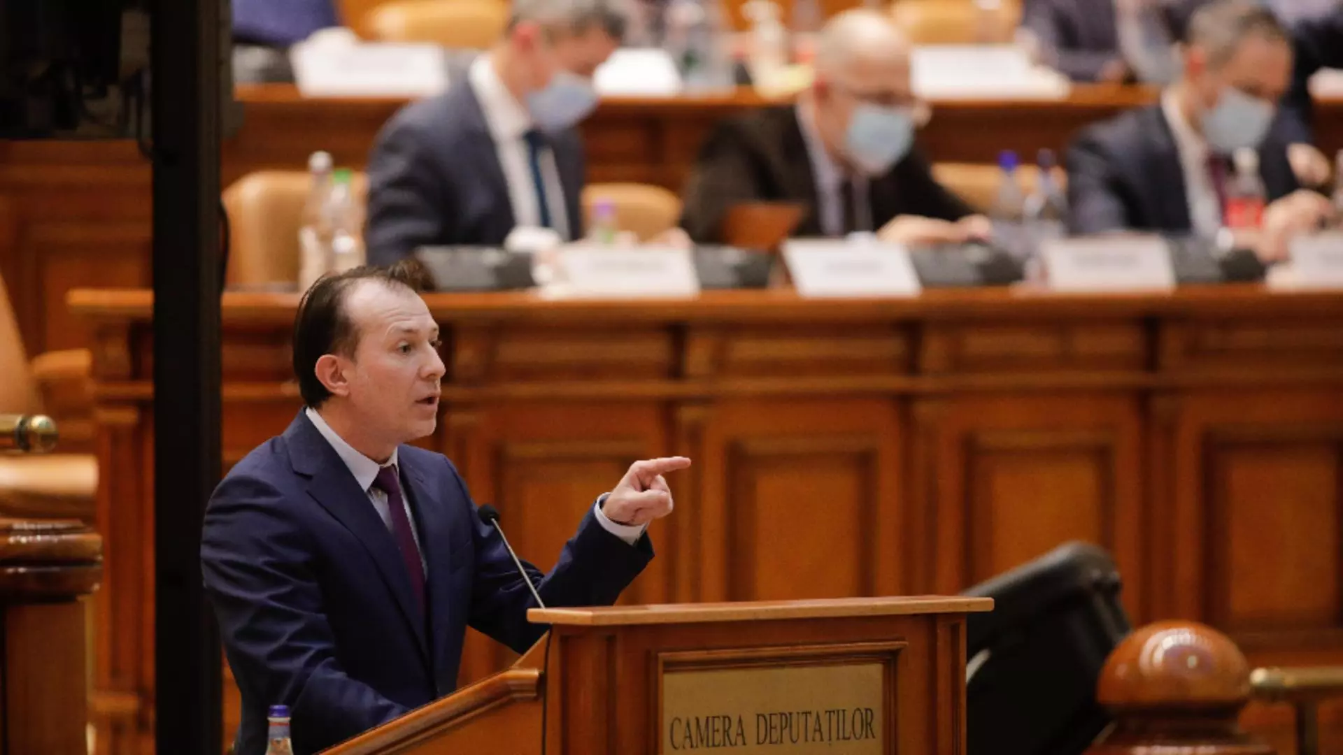 Premierul Florin Cîțu, în Parlament
