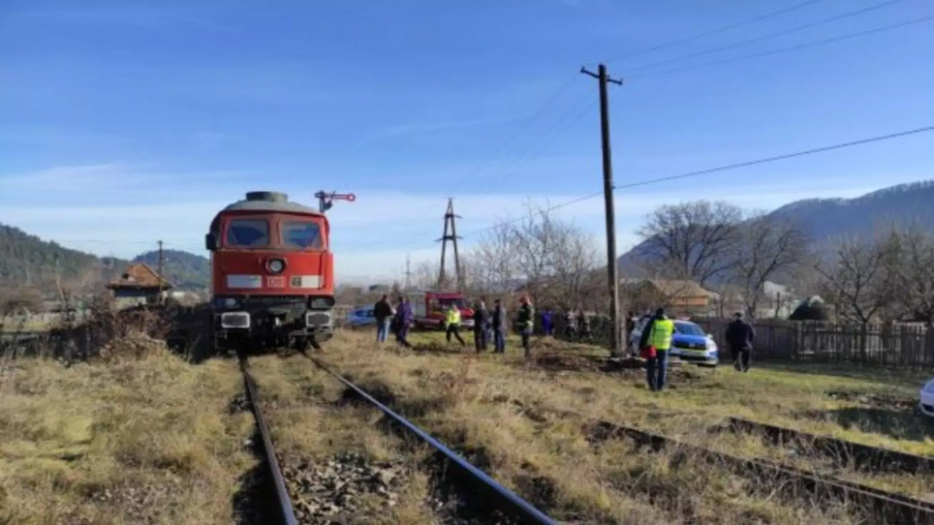 Accident feroviar județul Iași