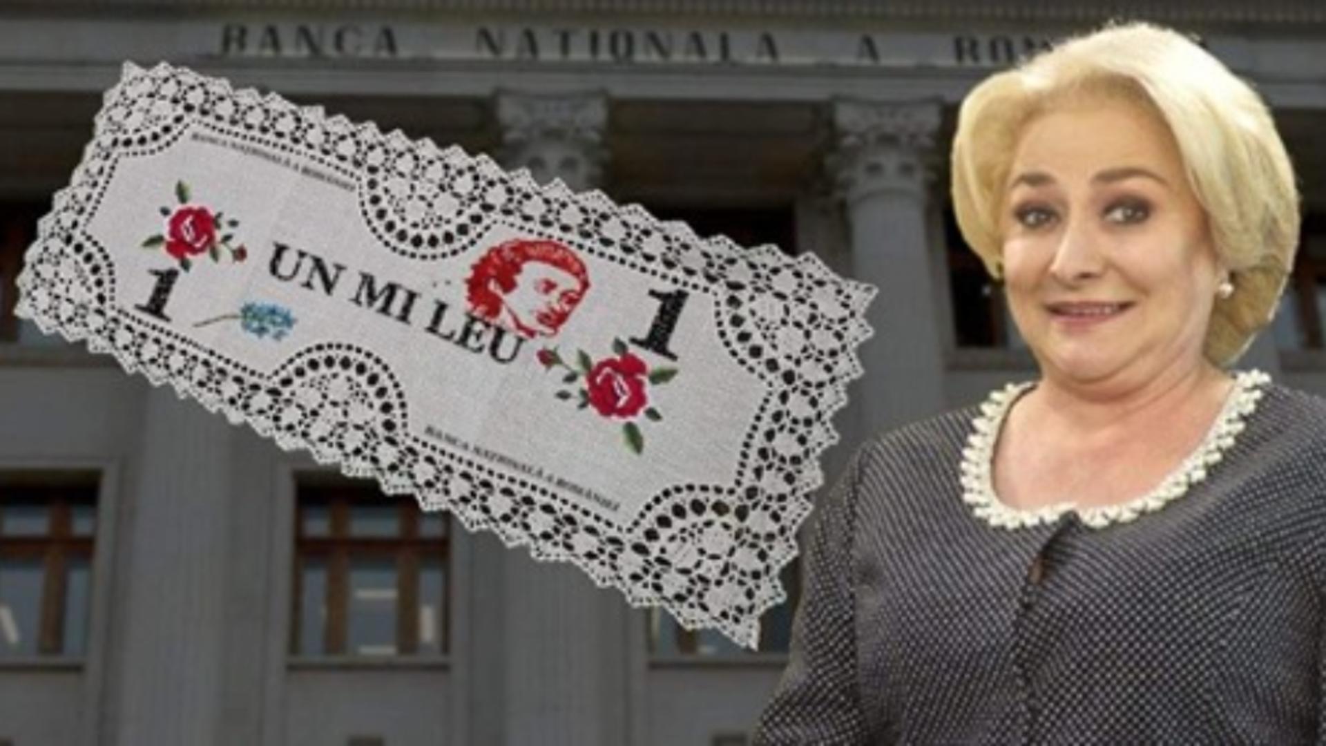 Numirea Vioricăi Dăncilă la Banca Națională a României - subiect de meme pe net