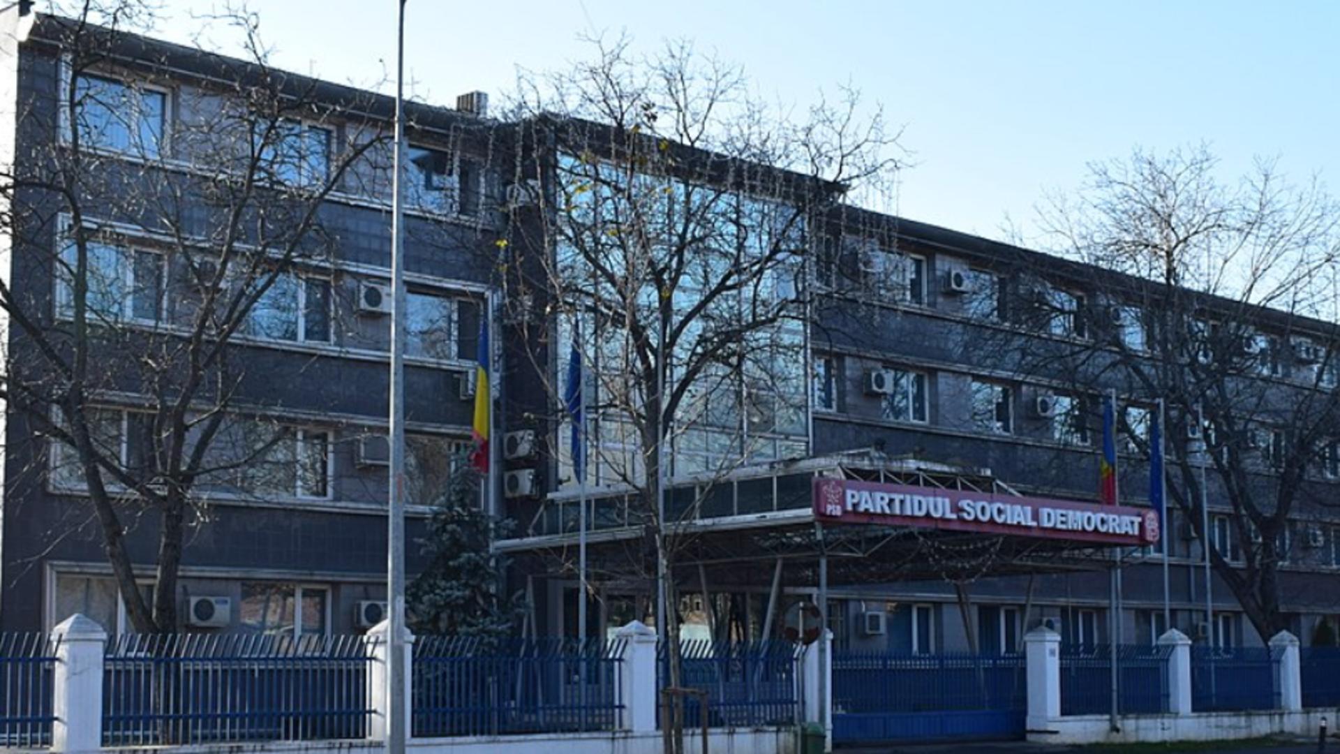 Sediul PSD din cartierul Băneasa