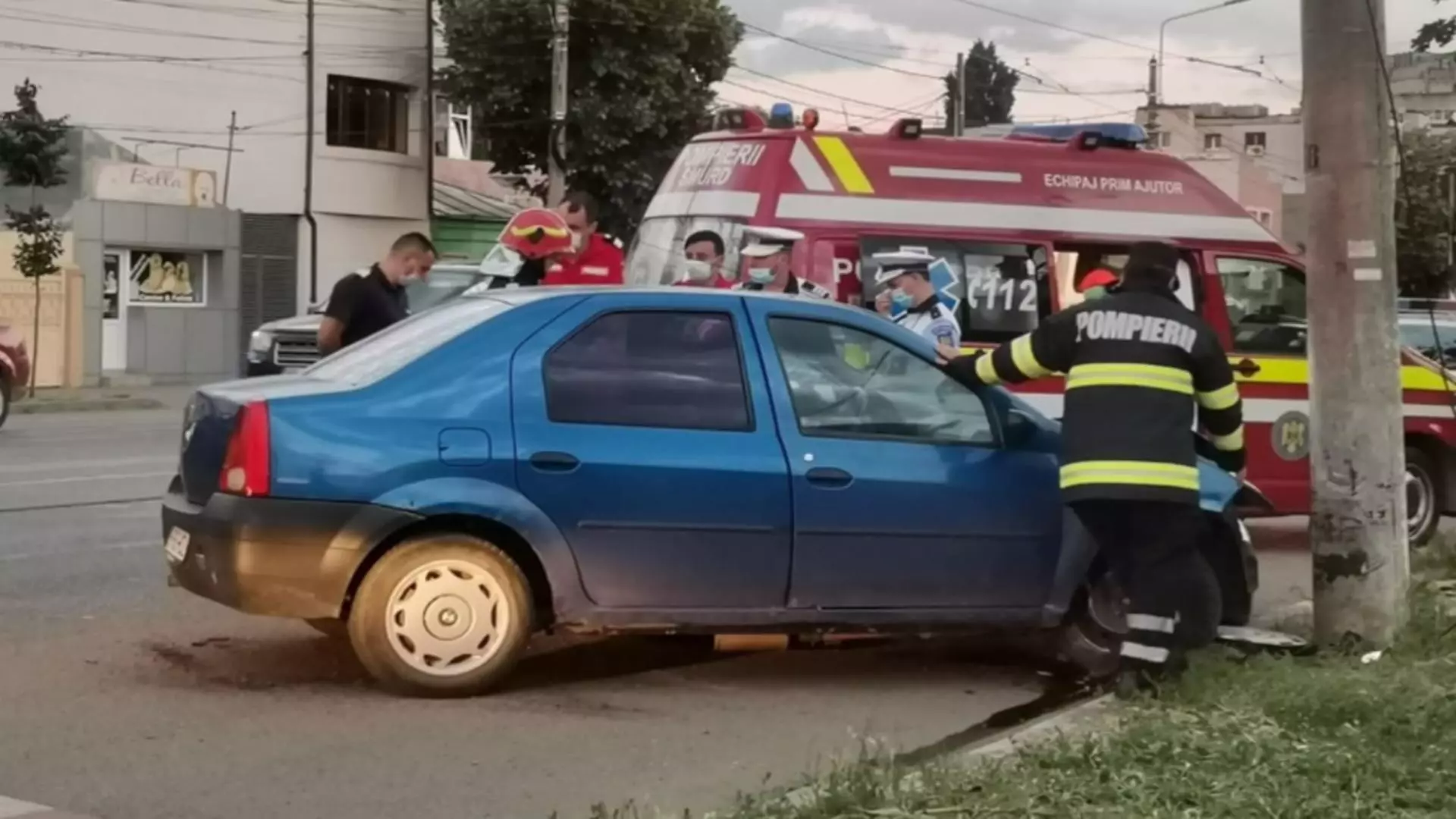 Accident în Brăila