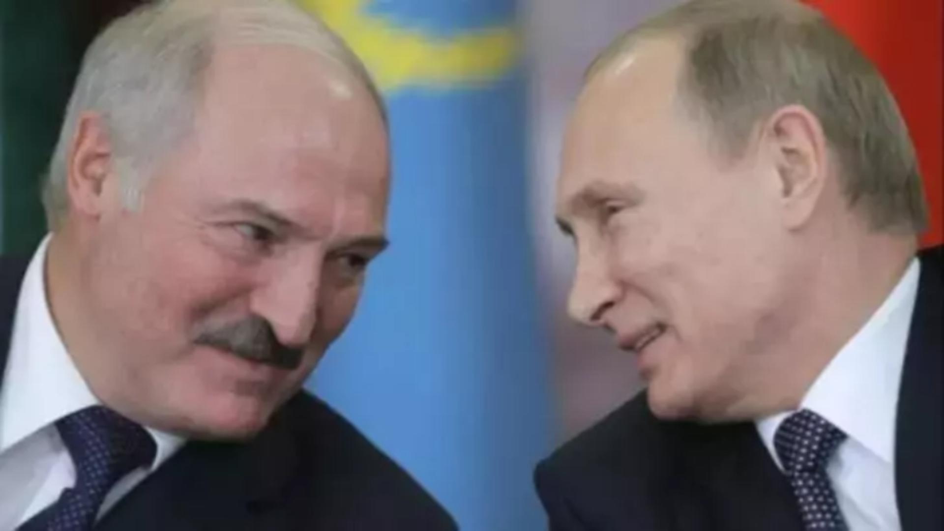 Lukașenko și Putin/ Arhivă foto 