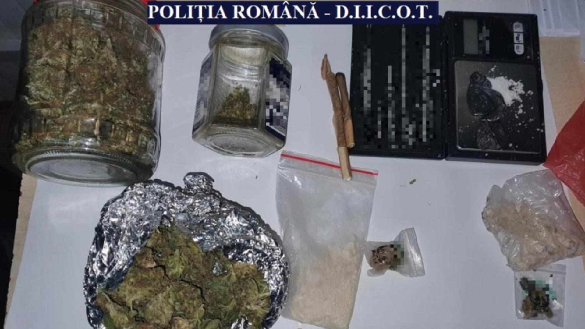 Droguri confiscate în Vama Veche, în weekend-ul care a trecut