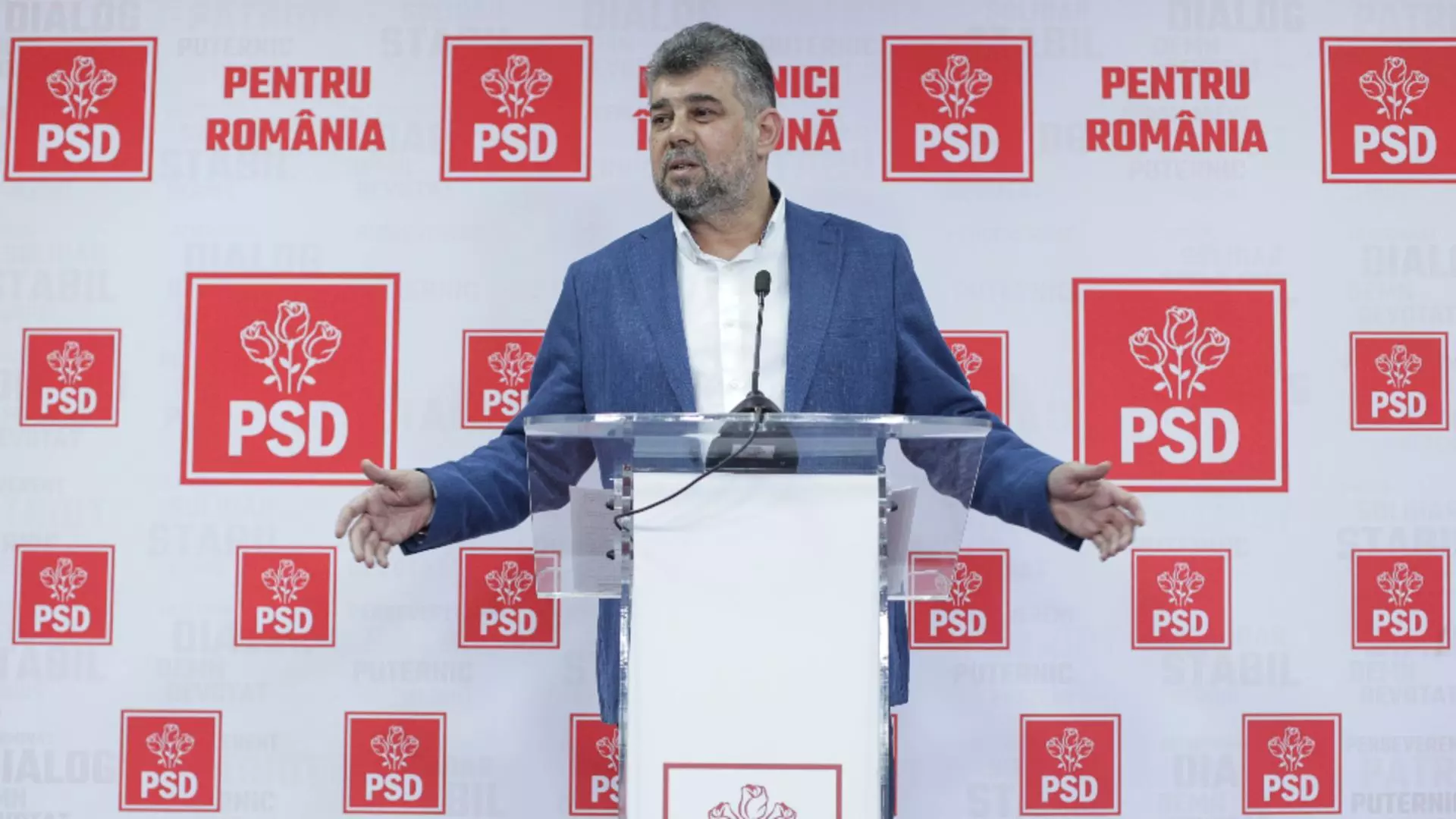 Marcel Ciolacu, președintele PSD