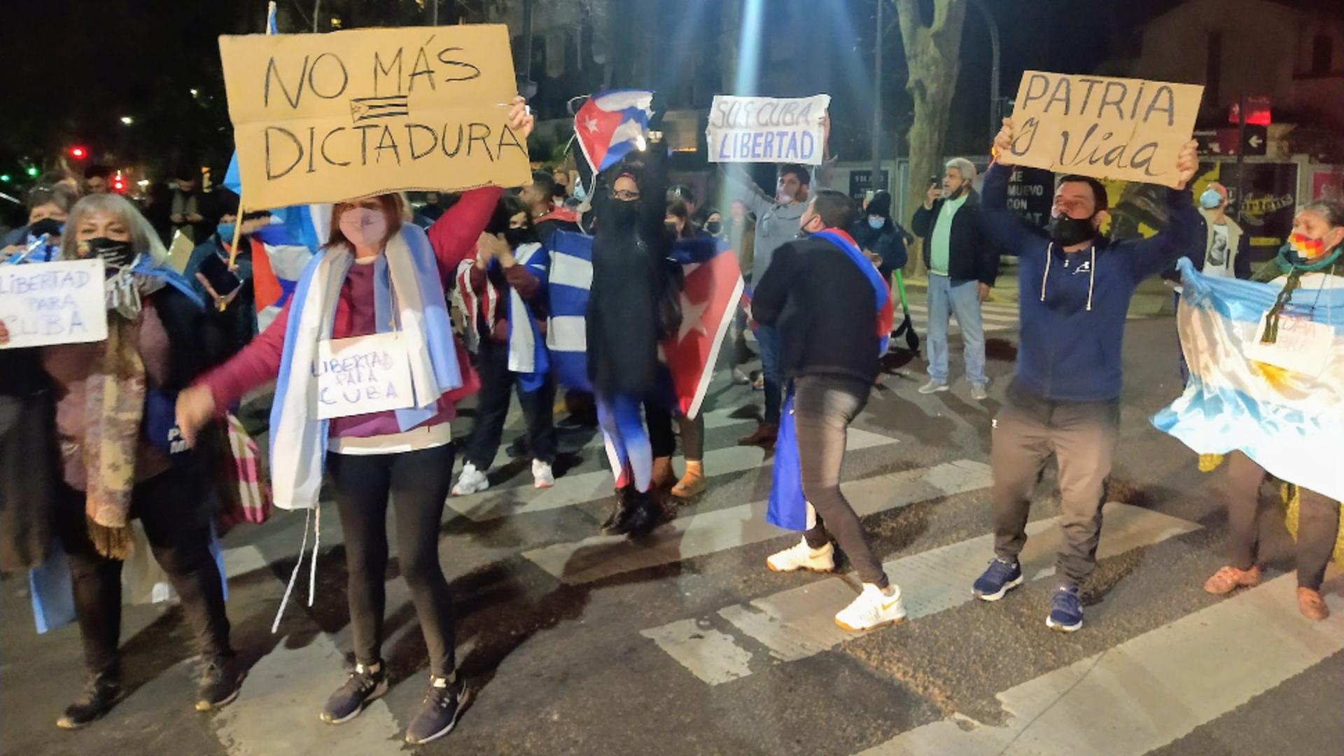 Proteste ample în Cuba. Foto: Twitter