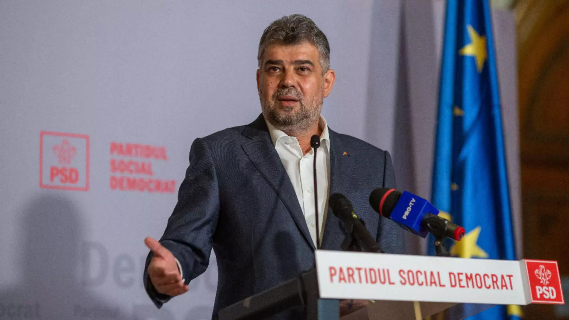 Marcel Ciolacu, președintele PSD