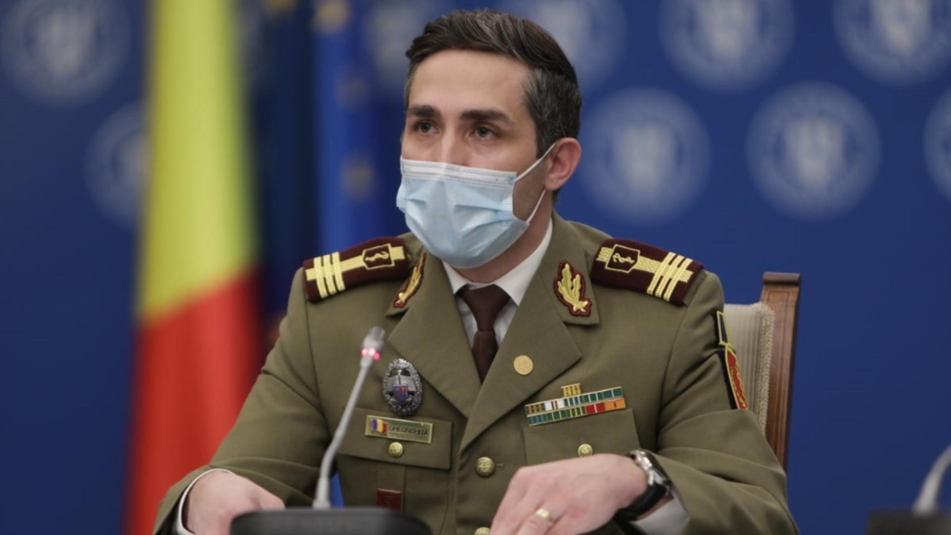 Valeriu Gheorghiță, coodonatorul campaniei naţionale de vaccinare antiCovid