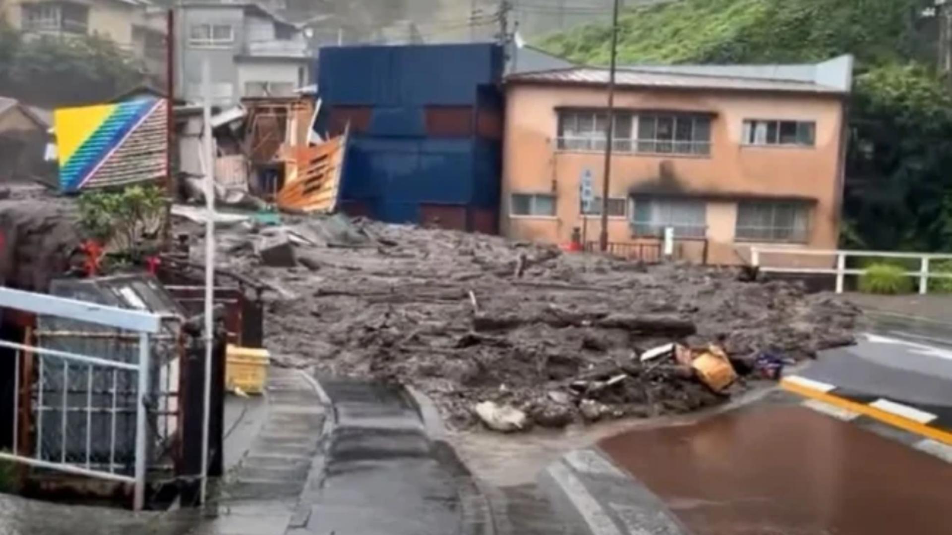 Alunecare de teren Japonia