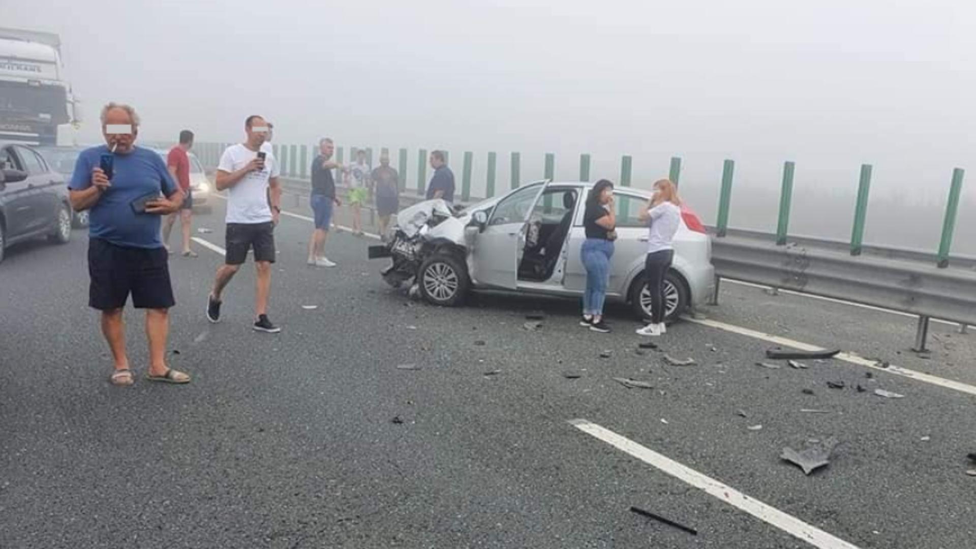 Accident în lanț pe Autostrada Soarelui (Cosmin Nicolae)