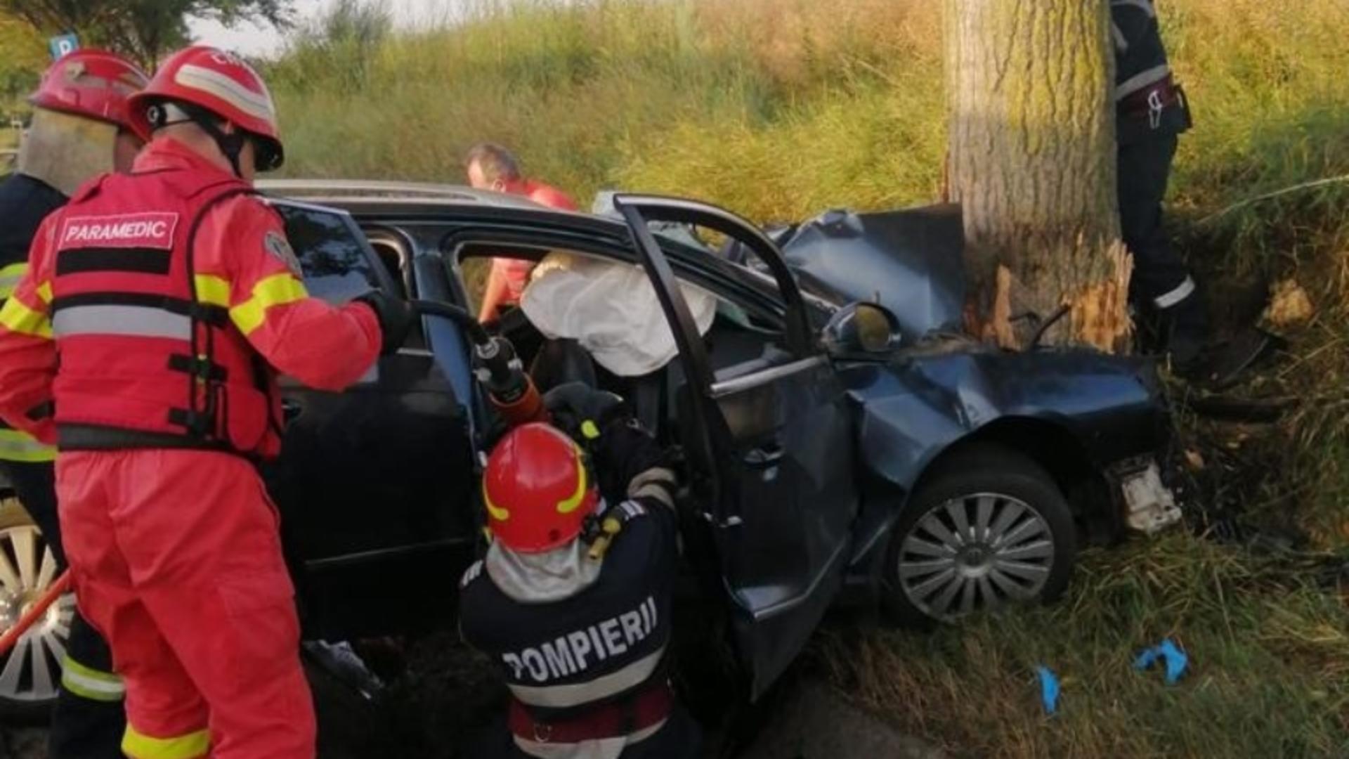 Accident cu trei morți, în Bacău