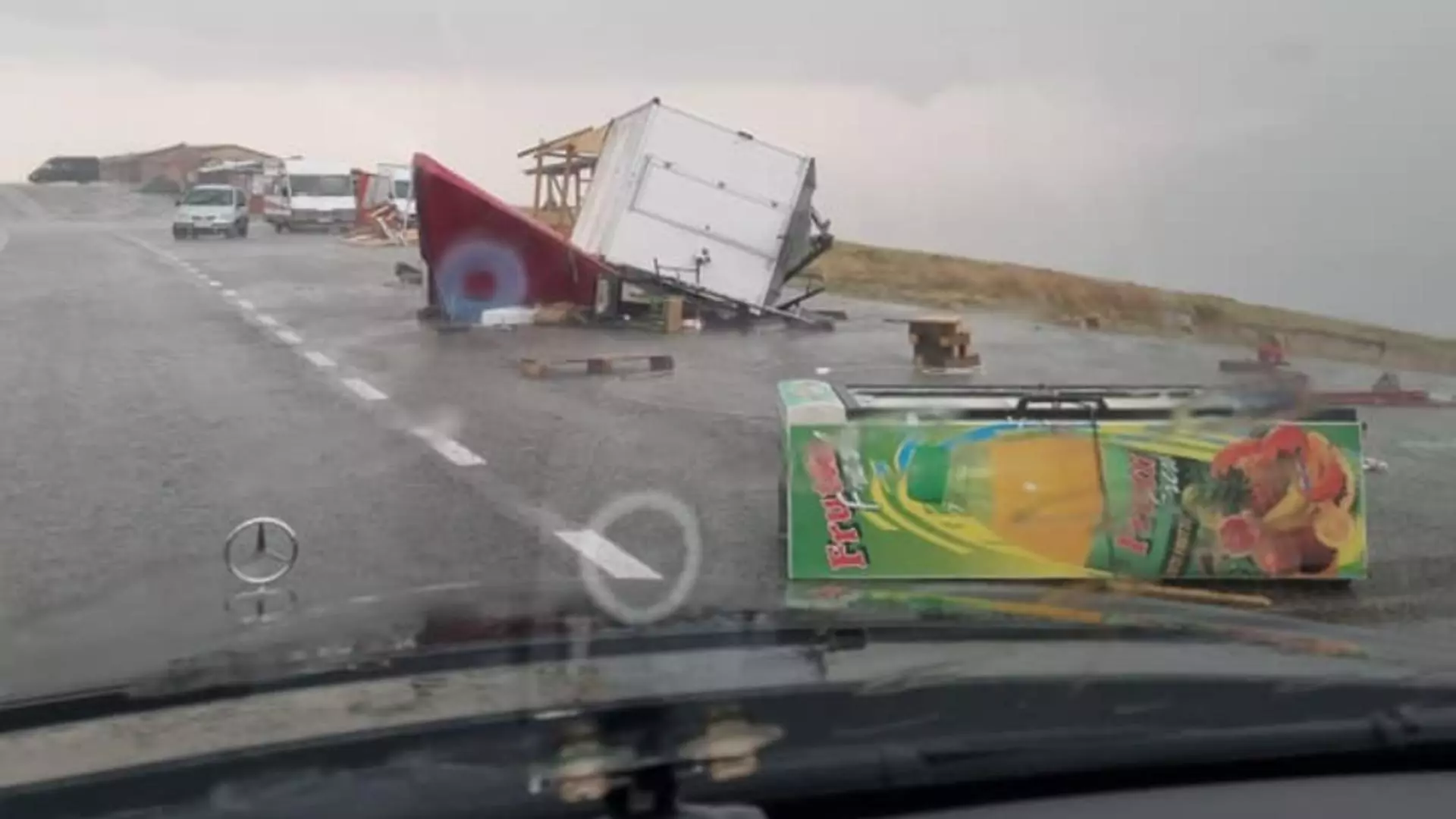 Dezastru furtună Transalpina / Foto: Facebook Nelutz Stanciulescu