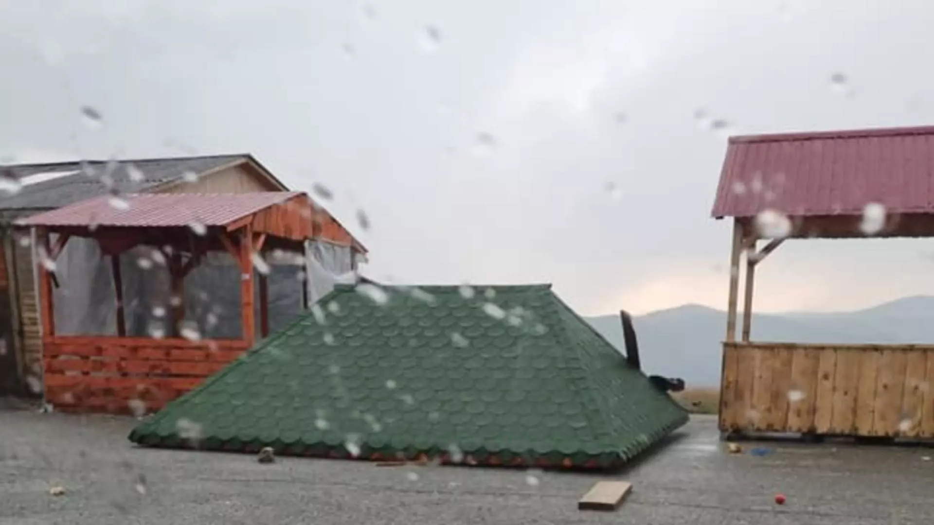 Dezastru furtună Transalpina / Foto: Facebook Nelutz Stanciulescu