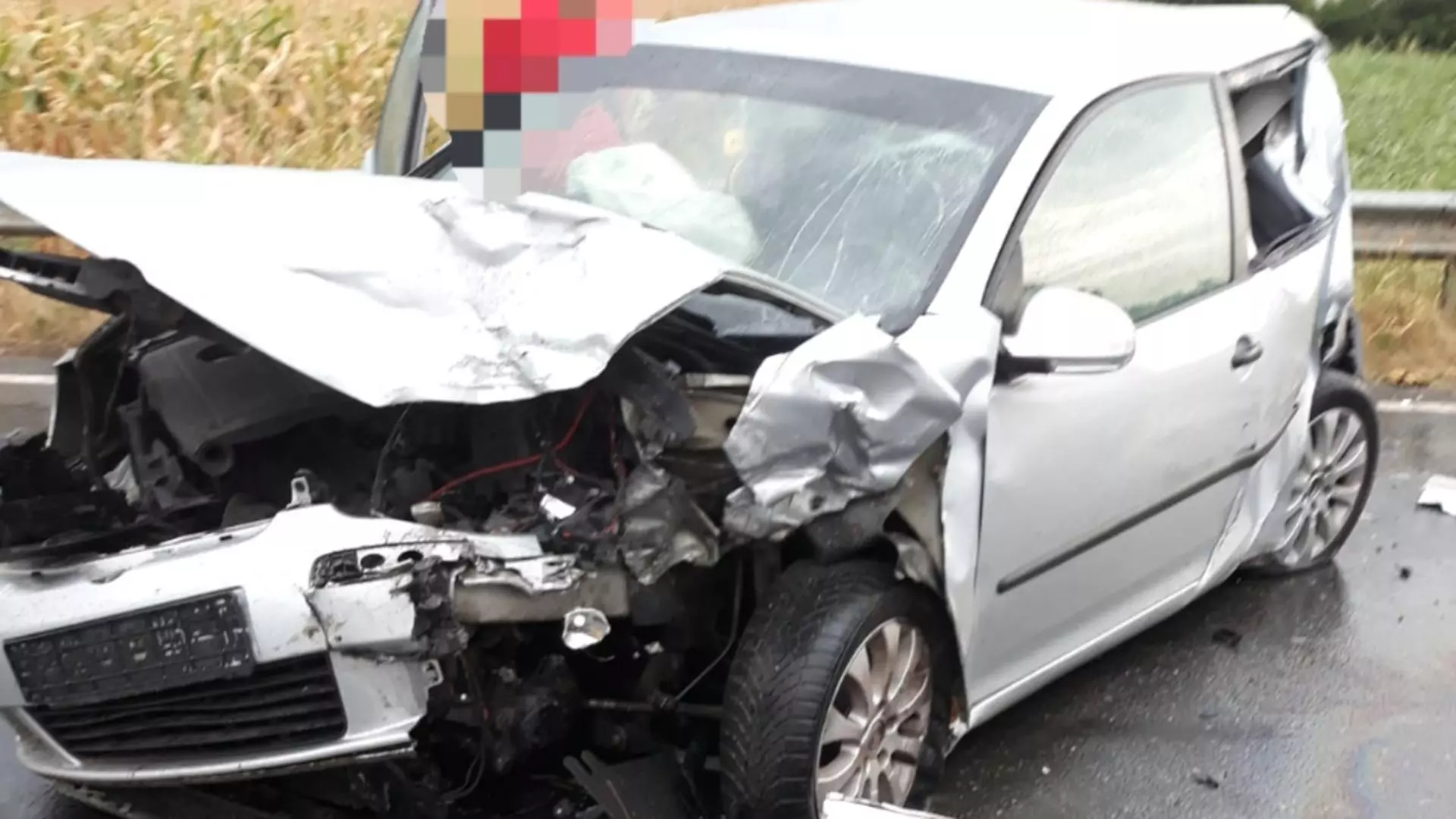 Accident DN6, Teleorman / Foto: ISU Teleorman