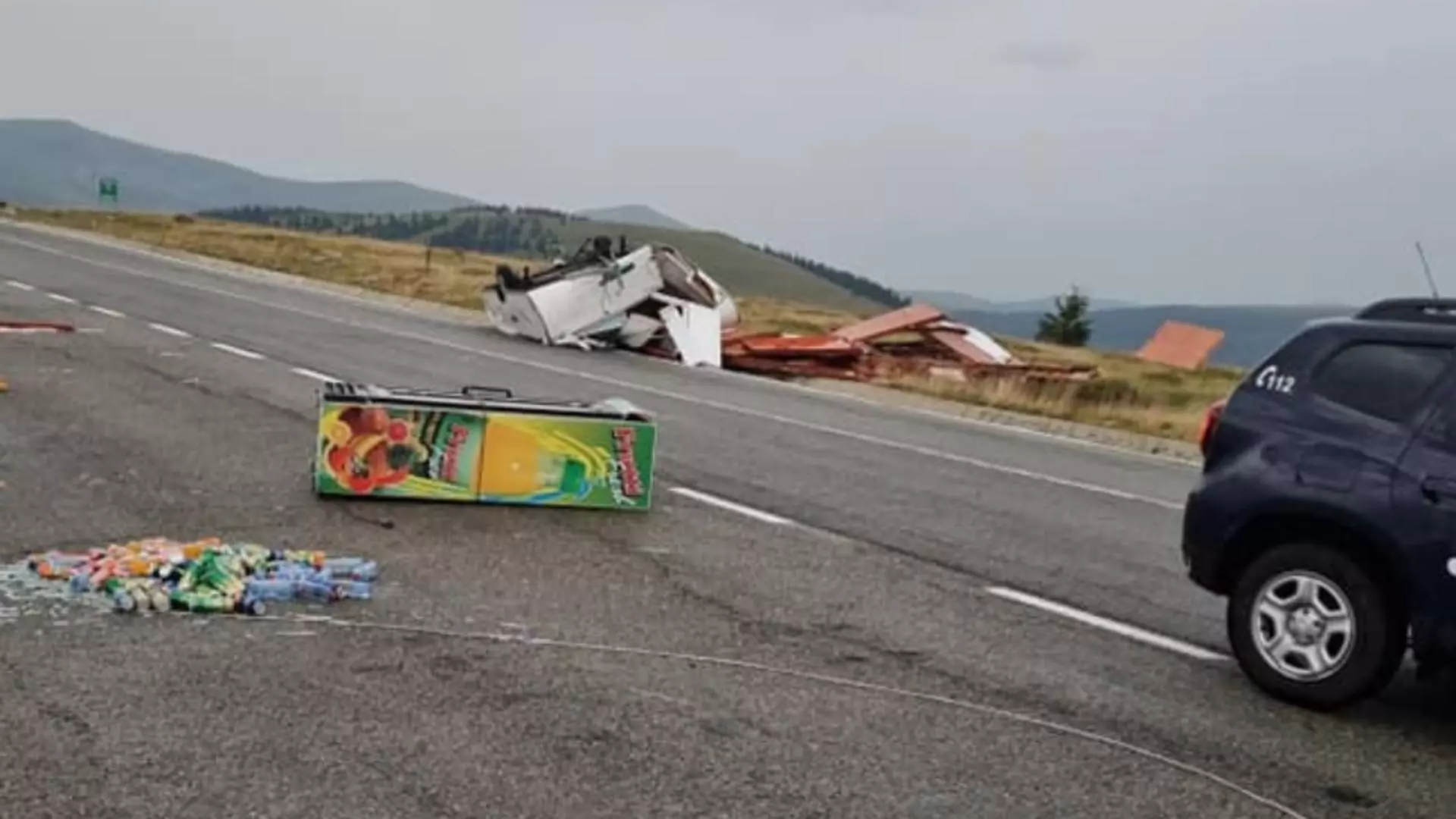 Dezastru furtună Transalpina / Foto: Facebook Nelutz Stanciulescu