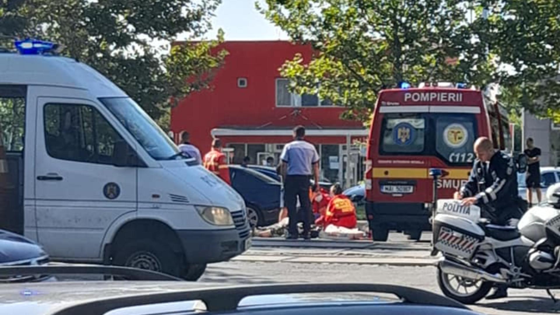 Accident Capitală, zona IOR / FOTO: Facebook Info Trafic Bucuresti si Ilfov