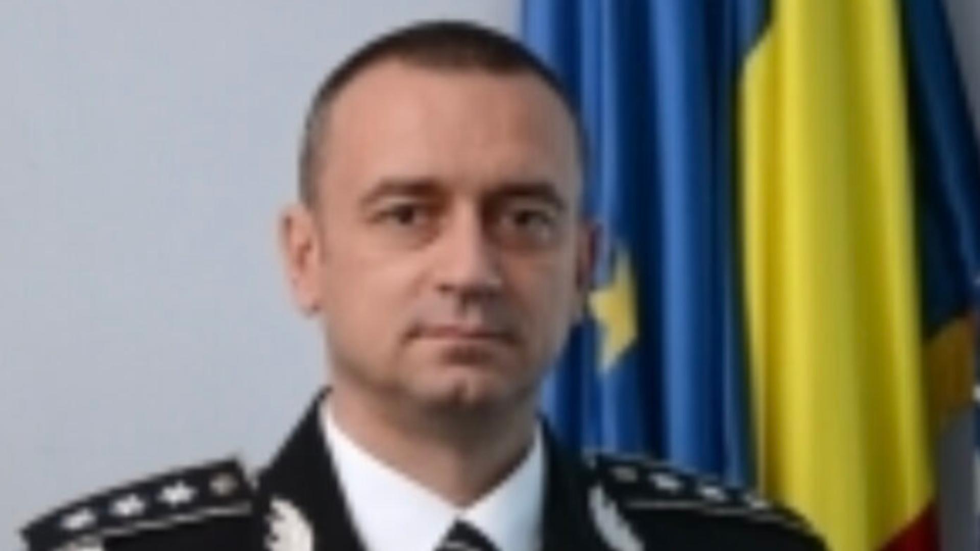 Șeful Inspectoratului de Poliție Gorj a fost mutat la divizia canină