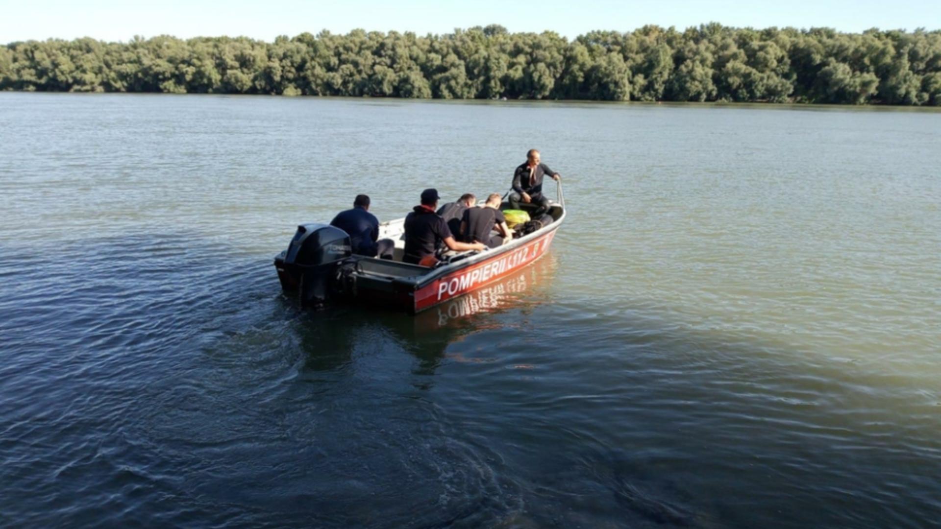 Căutări bărbat dispărut Dunăre