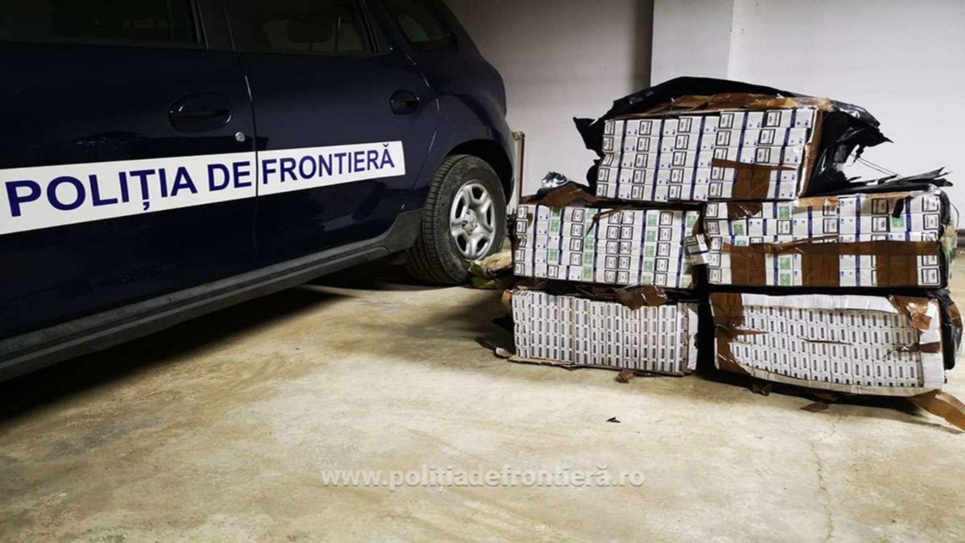Țigări de contrabandă, confiscate